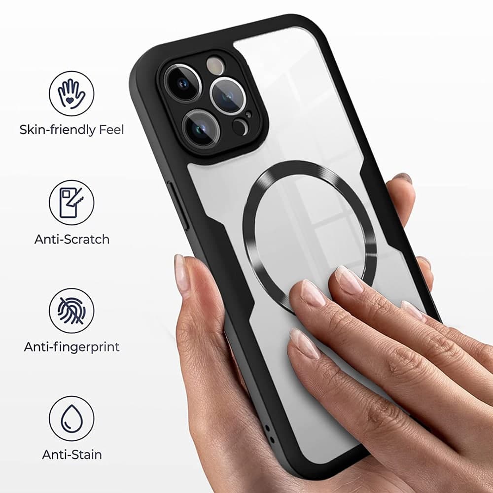 Techsuit ColorVerse 360 MagSafe Series - θήκη για Samsung Galaxy S21 FE 5G - Μαύρο 2