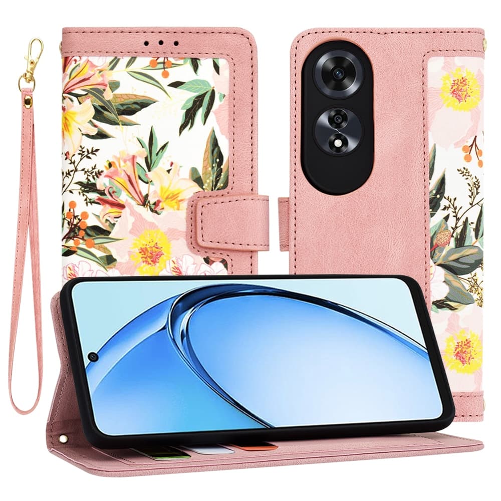 Techsuit FlipCraft - θήκη για Oppo A60 - Ροζ
