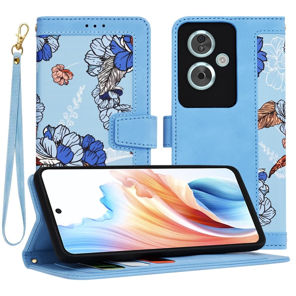 Techsuit FlipCraft - θήκη για Oppo A79 - Μπλε