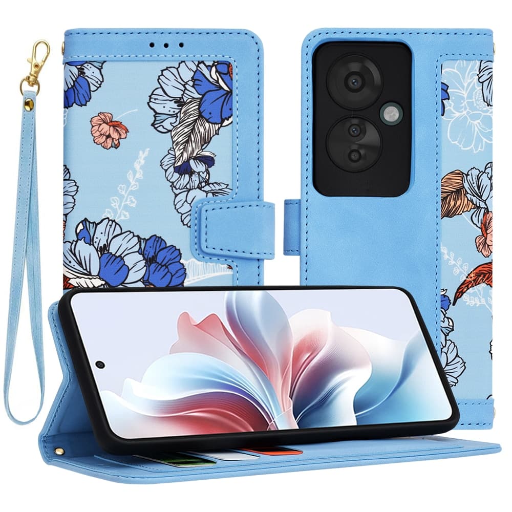 Techsuit FlipCraft - θήκη για Oppo Reno11 F - Μπλε
