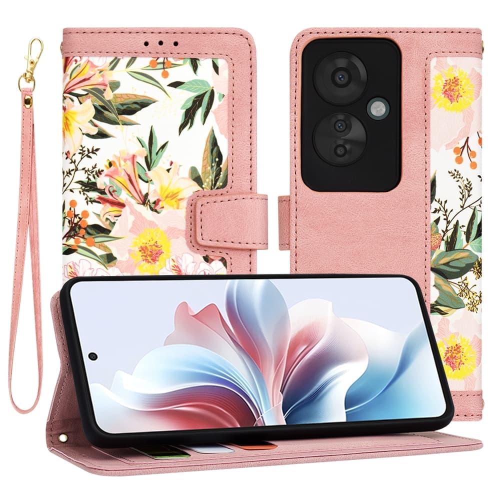 Techsuit FlipCraft - θήκη για Oppo Reno11 F - Ροζ