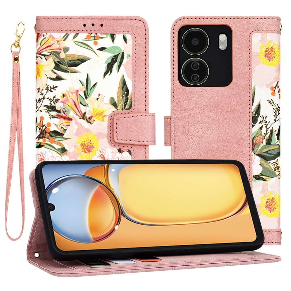 Techsuit FlipCraft - θήκη για Xiaomi Redmi 13C - Ροζ