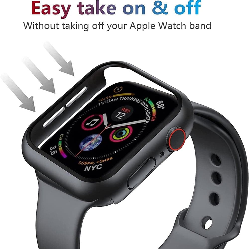 Techsuit - Defense360 Pro - Apple Watch 4 / 5 / 6 / SE (44mm) - Black 3