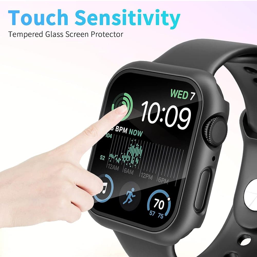 Techsuit - Defense360 Pro - Apple Watch 4 / 5 / 6 / SE (44mm) - Black 4