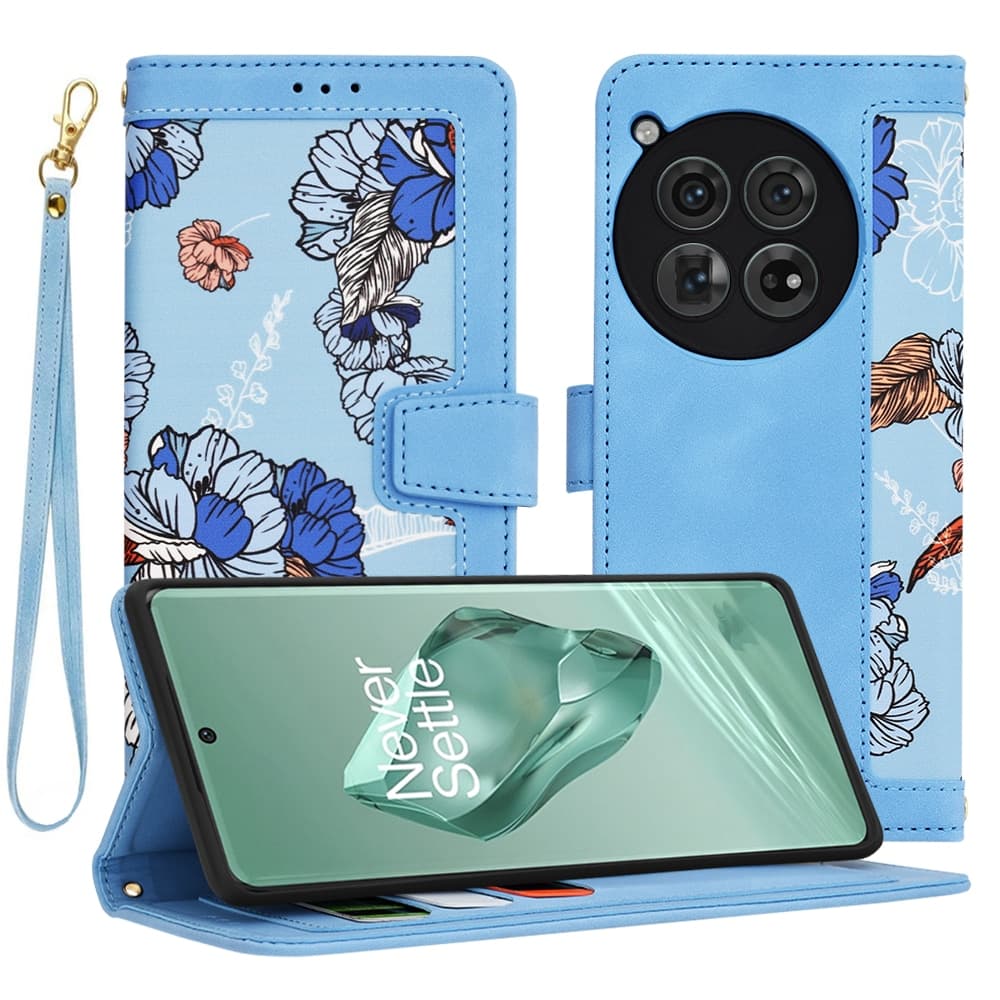 Techsuit FlipCraft - θήκη για Oneplus 12 - Μπλε