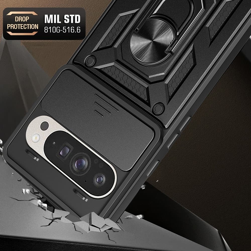 Techsuit CamShield Series - θήκη για Google Pixel 9 / Pro - Μαύρο 4