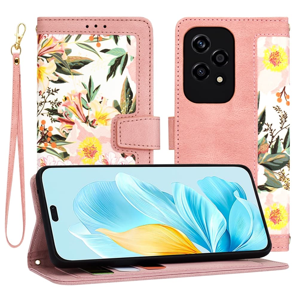 Techsuit FlipCraft - θήκη για Honor 200 Lite - Ροζ