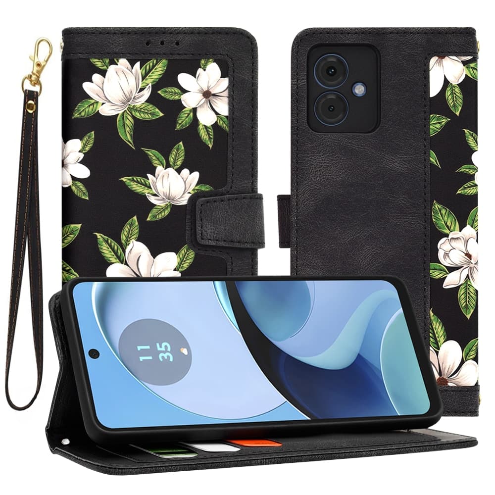 Techsuit FlipCraft - θήκη για Motorola Moto G14 - Πολύχρωμο