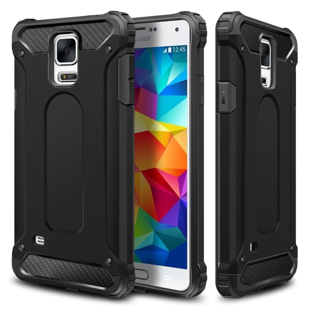 Techsuit Hybrid Armor - θήκη για Samsung Galaxy S5 - Μαύρο