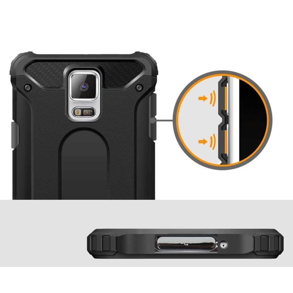Techsuit Hybrid Armor - θήκη για Samsung Galaxy S5 - Μαύρο 4