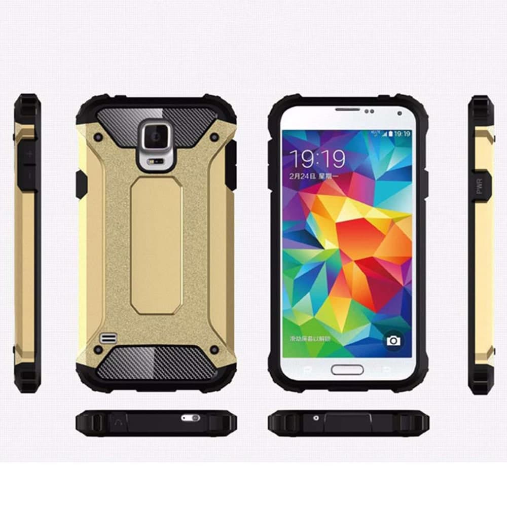 Techsuit Hybrid Armor - θήκη για Samsung Galaxy S5 - Μαύρο 6