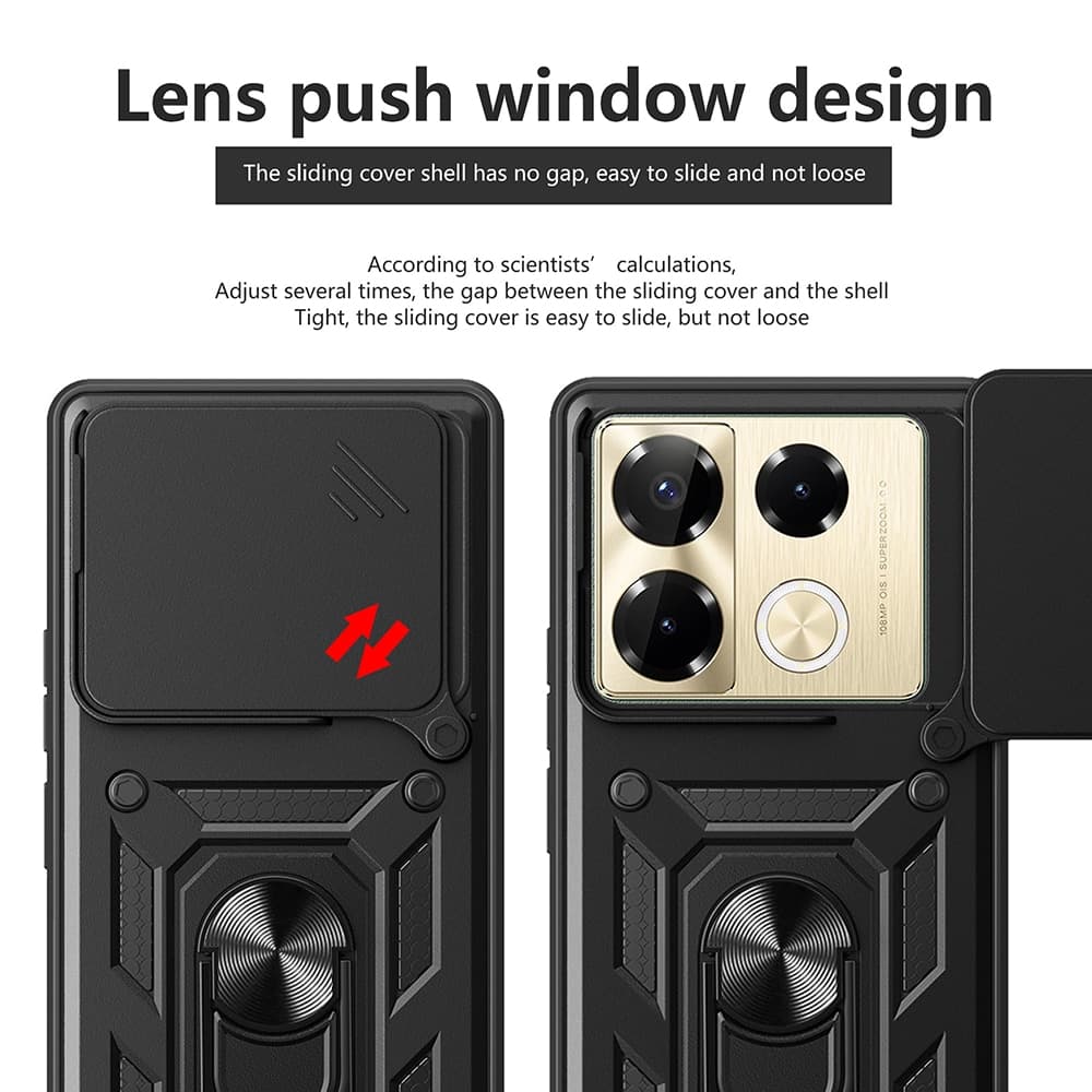 Techsuit CamShield Series - θήκη για Infinix Note 40 Pro+ - Μπλε 2