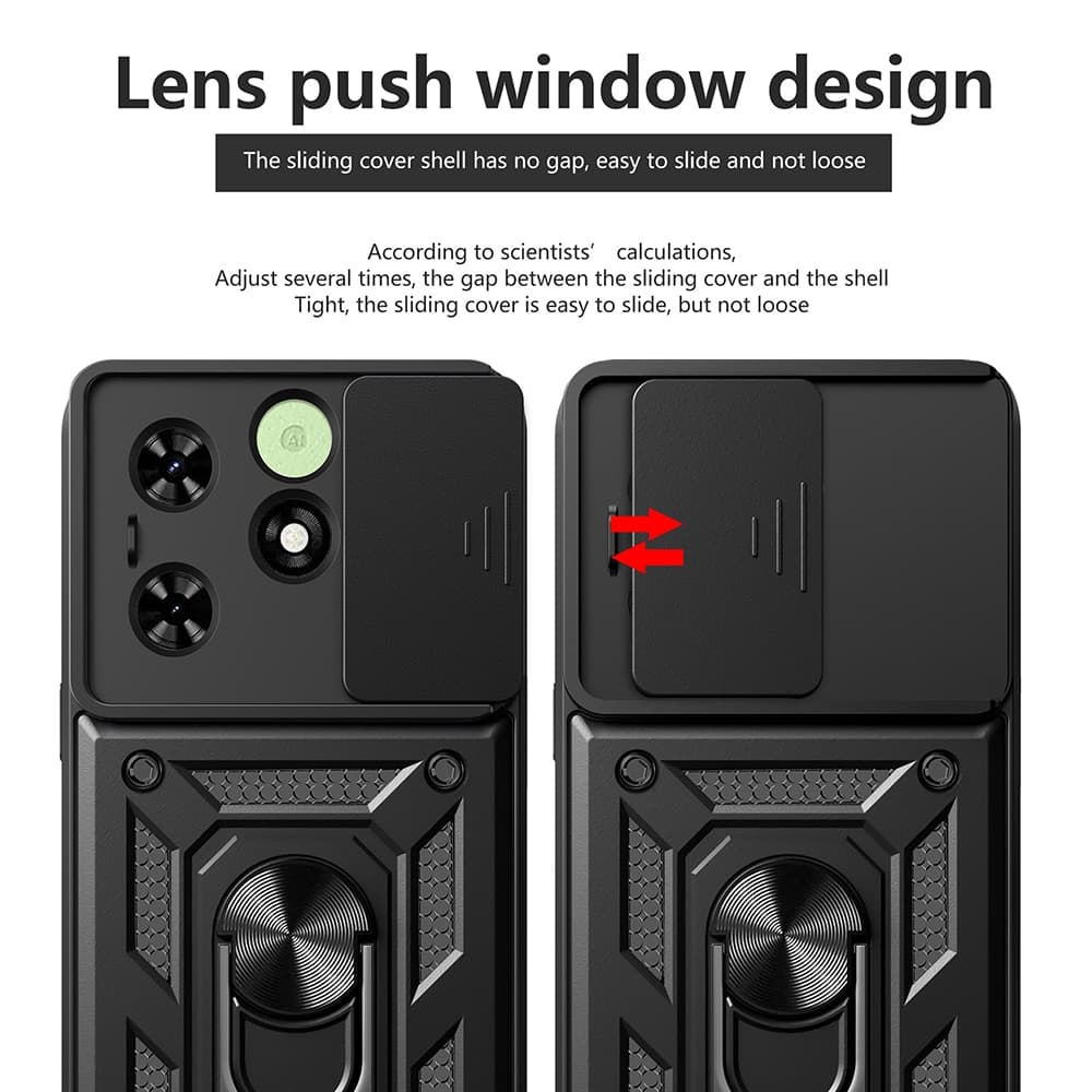 Techsuit CamShield Series - θήκη για Tecno Spark Go 2024 / 20 20C - Μαύρο 2