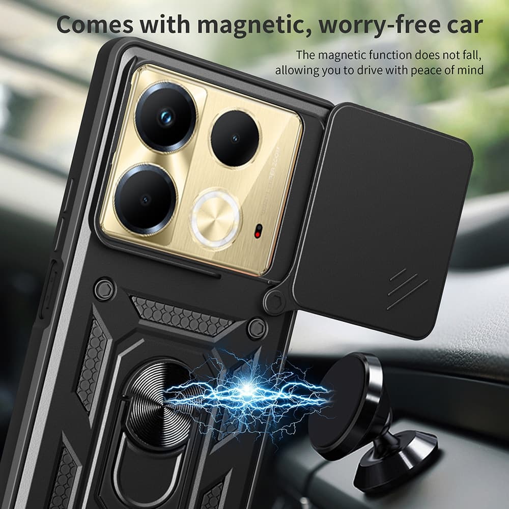 Techsuit CamShield Series - θήκη για Infinix Note 40 - Ροζ 6