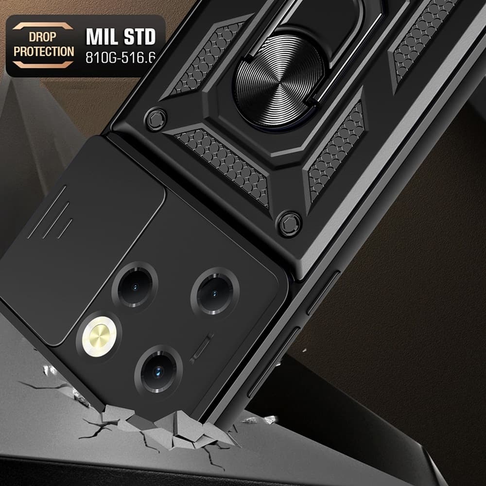 Techsuit CamShield Series - θήκη για Infinix Hot 40 / Pro Tecno Spark 20 - Μπλε 4