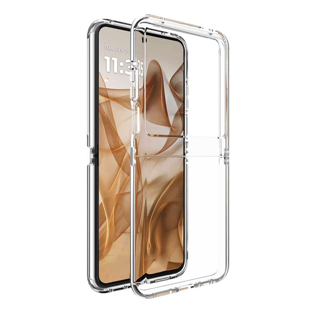 Techsuit Clear Silicone - θήκη για Motorola Razr 50 - Διάφανο 5