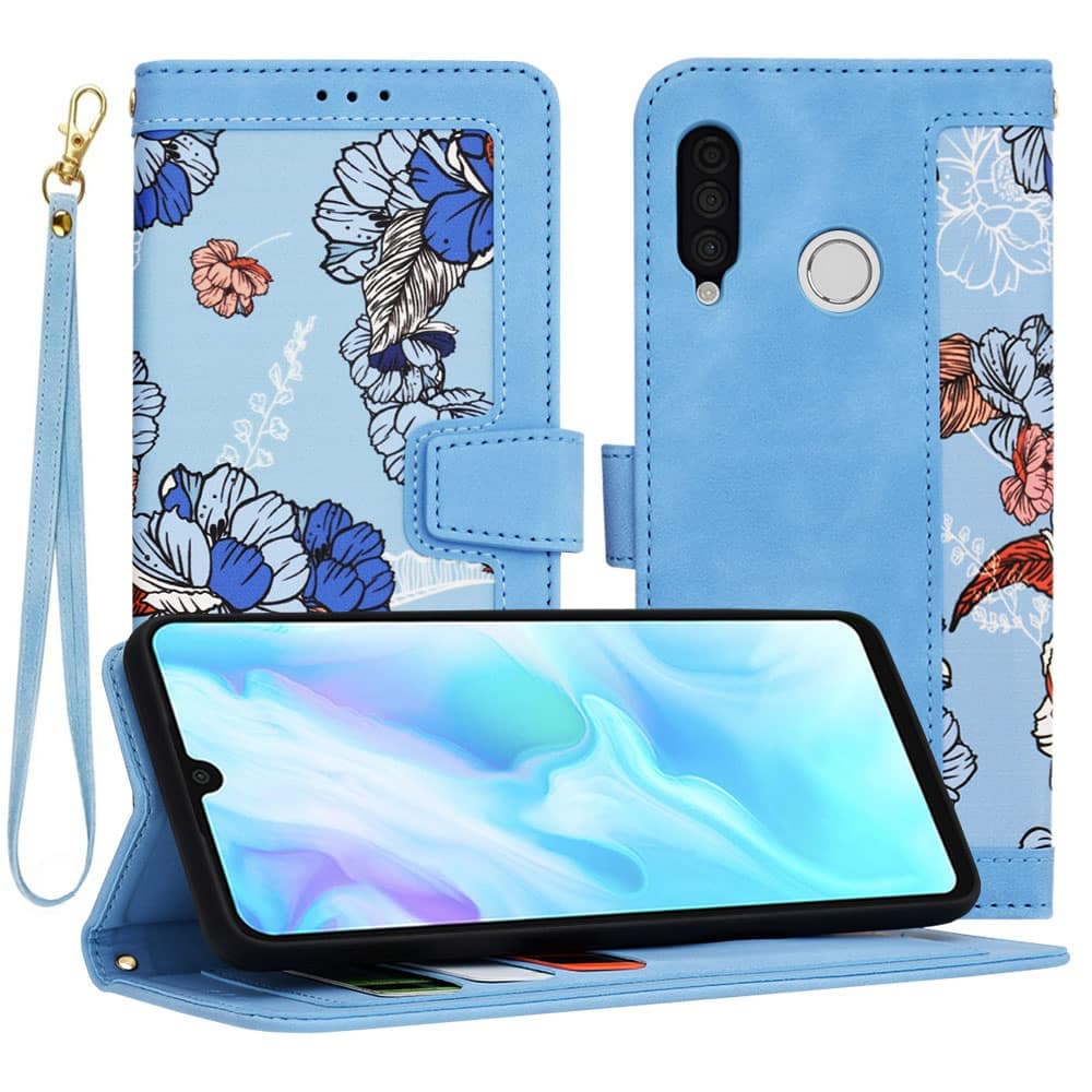 Techsuit FlipCraft - θήκη για Huawei P30 lite New Edition - Μπλε