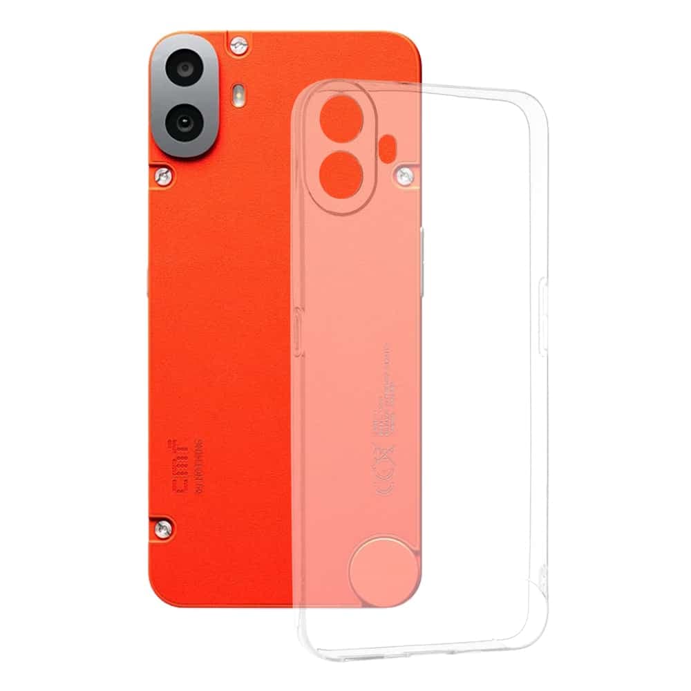 Techsuit Clear Silicone - θήκη για Nothing CMF Phone 1 - Διάφανο