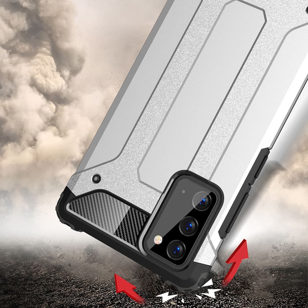 Techsuit Hybrid Armor - θήκη για Samsung Galaxy Note20 / 5G - Μαύρο 2