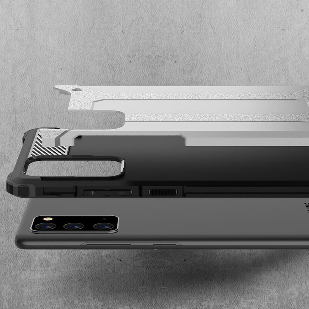 Techsuit Hybrid Armor - θήκη για Samsung Galaxy Note20 / 5G - Μαύρο 4