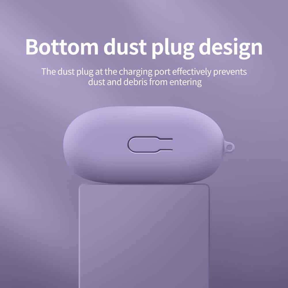 Techsuit - Θήκη Σιλικόνης - για Huawei FreeClip, Λείο Υπερλεπτό Υλικό - Μαύρο 4