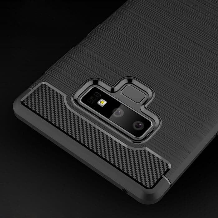 Techsuit Carbon Silicone - θήκη για Samsung Galaxy Note9 - Μαύρο 3