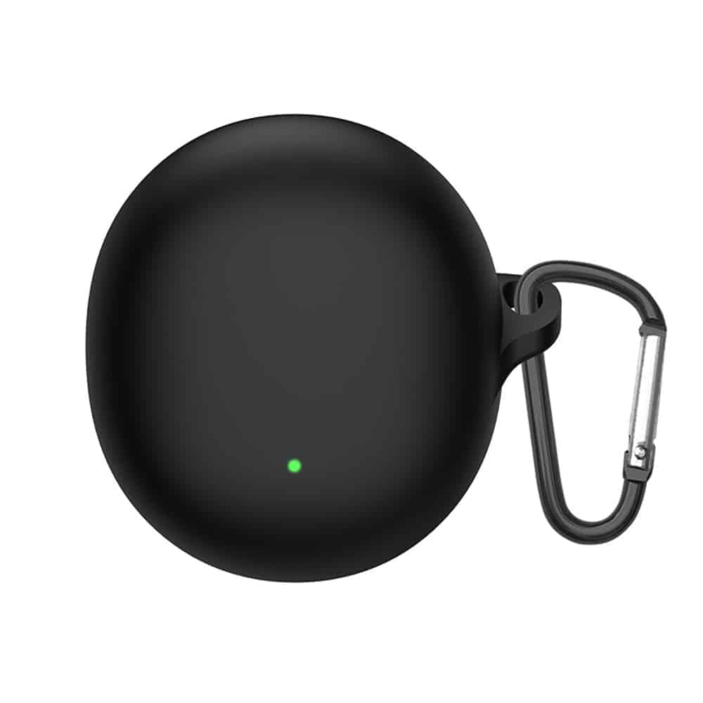 Techsuit - Θήκη Σιλικόνης - για Oppo Enco Air3, Λείο Υπερλεπτό Υλικό - Μαύρο