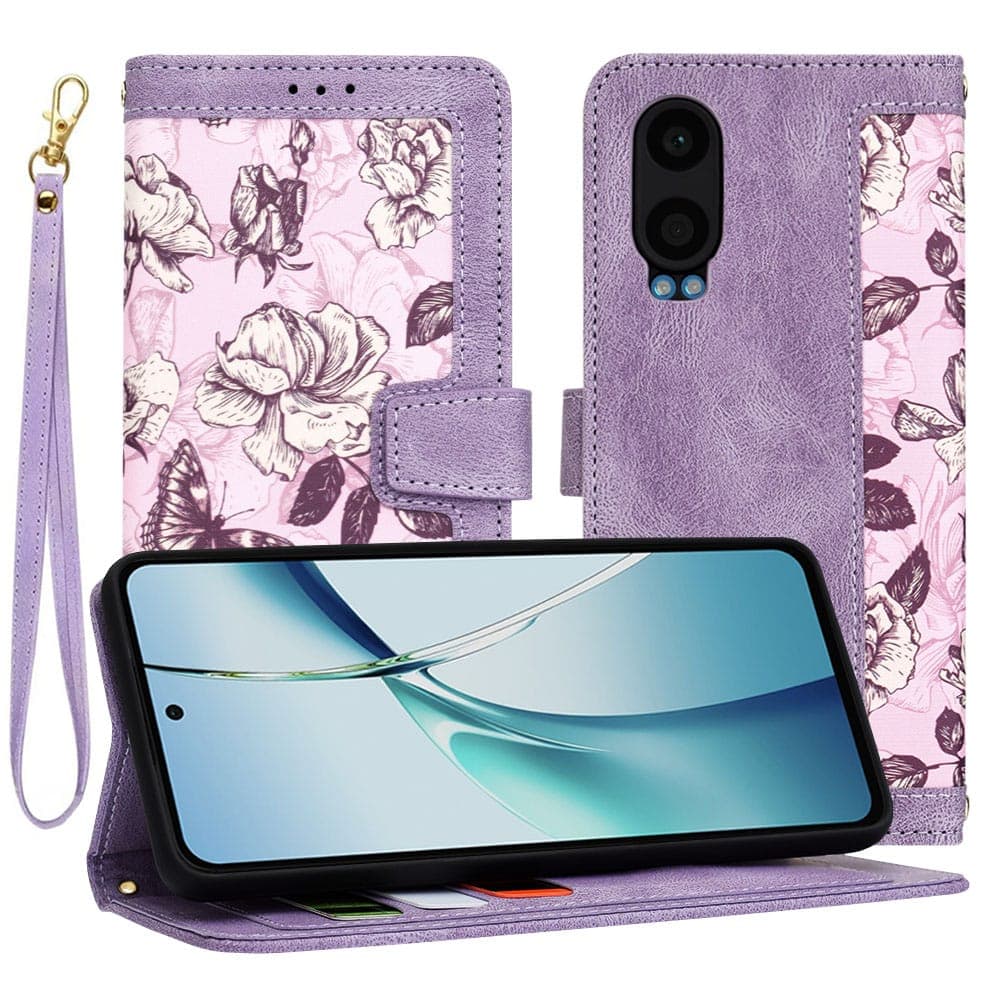 Techsuit FlipCraft - θήκη για Oneplus Nord CE4 Lite - Μωβ