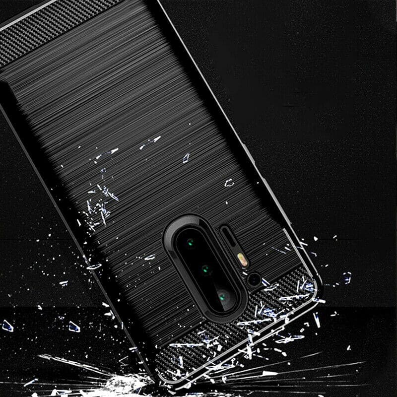 Techsuit Carbon Silicone - θήκη για Oneplus 8 Pro - Μαύρο 3