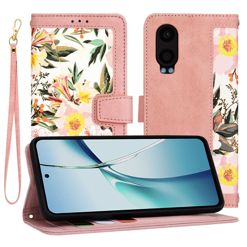 Techsuit FlipCraft - θήκη για Oneplus Nord CE4 Lite - Ροζ