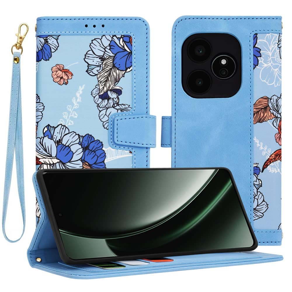 Techsuit FlipCraft - θήκη για Realme GT 5G - Μπλε