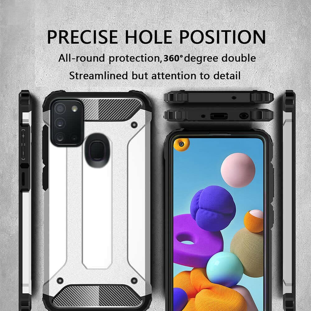 Techsuit Hybrid Armor - θήκη για Samsung Galaxy A21s - Μαύρο 5