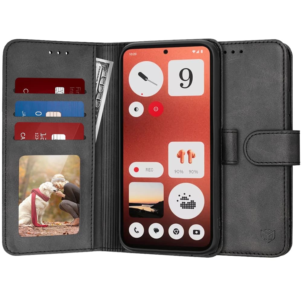 Techsuit FlipCraft - θήκη για Nothing CMF Phone 1 - Μαύρο