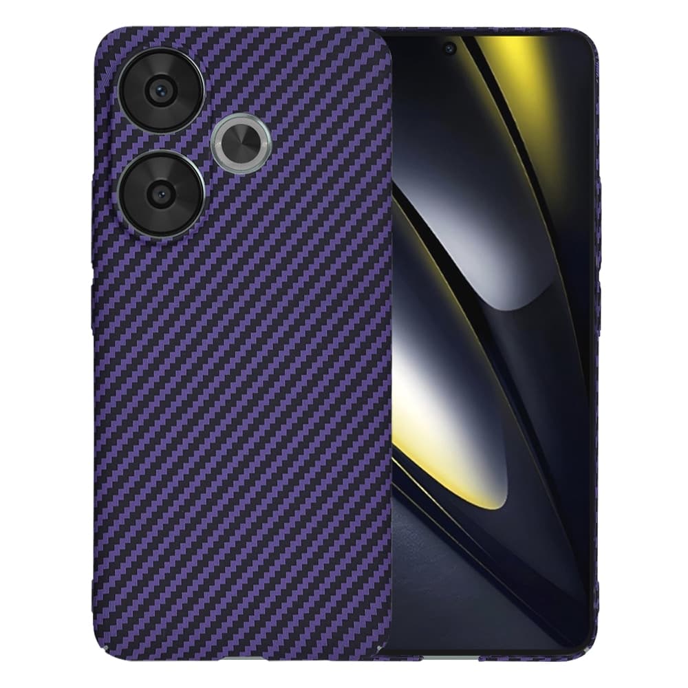 Techsuit Carbonite FiberShell - θήκη για Xiaomi Poco F6 - Πολύχρωμο