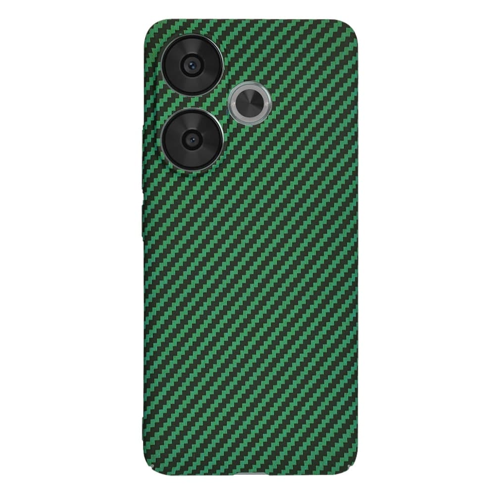 Techsuit Carbonite FiberShell - θήκη για Xiaomi Poco F6 - Πράσινο 3