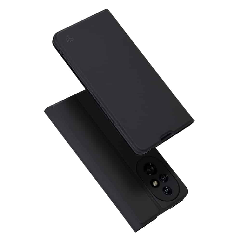 Techsuit Magskin Book - θήκη για Honor 200 Pro - Μαύρο