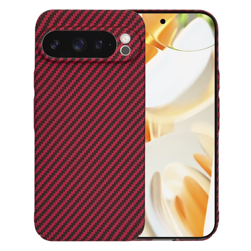 Techsuit Carbonite FiberShell - θήκη για Google Pixel 9 Pro - Κόκκινο
