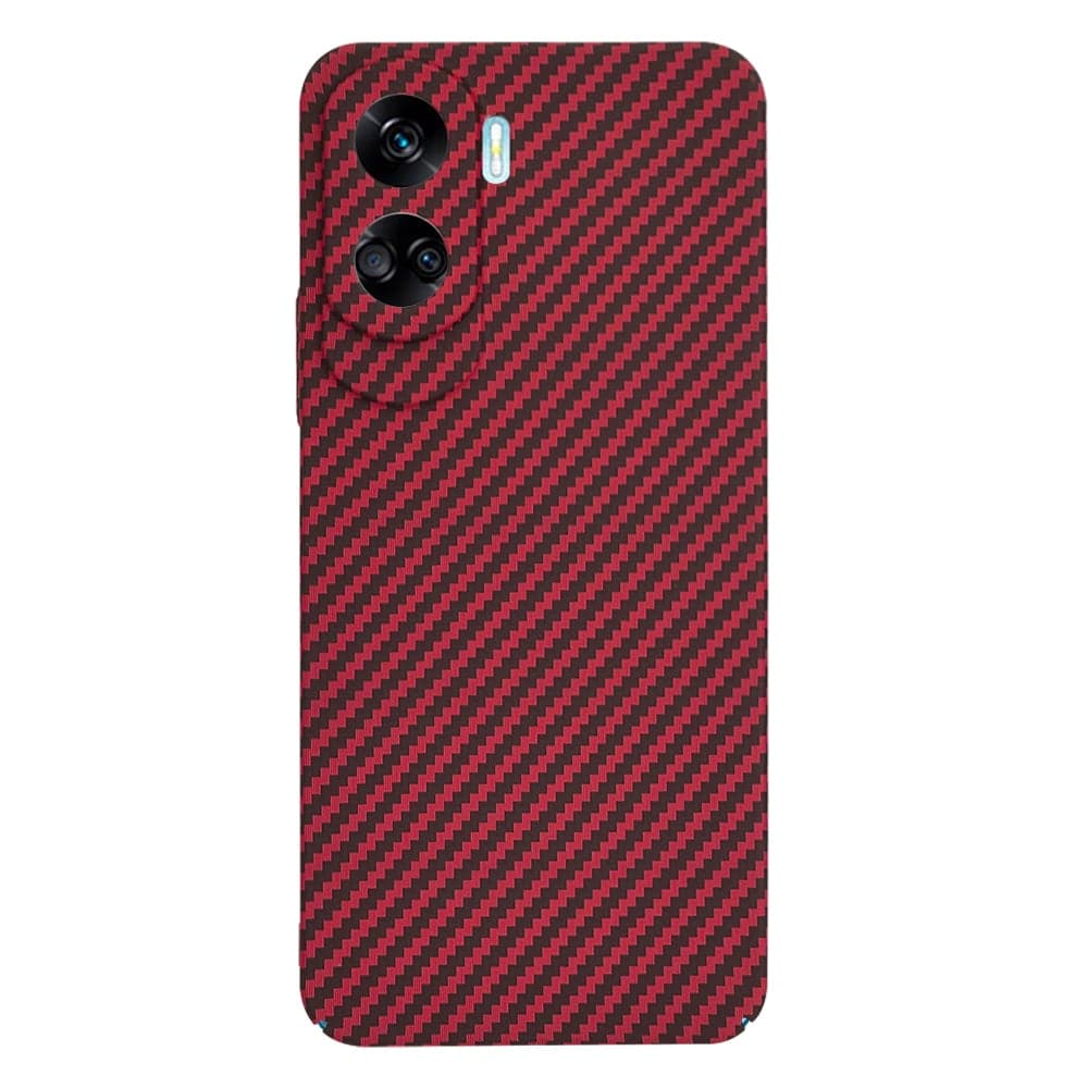 Techsuit Carbonite FiberShell - θήκη για Honor 90 Lite - Κόκκινο 3