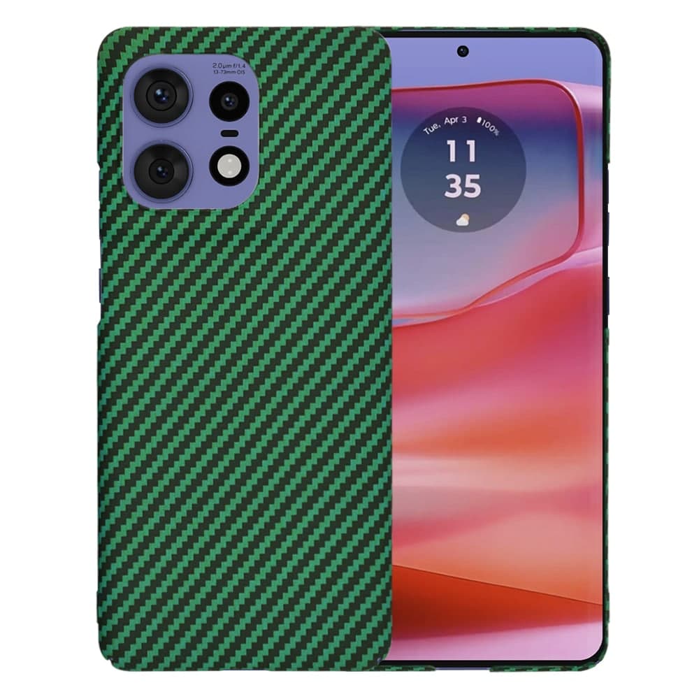 Techsuit Carbonite FiberShell - θήκη για Motorola Edge 50 Pro - Πράσινο
