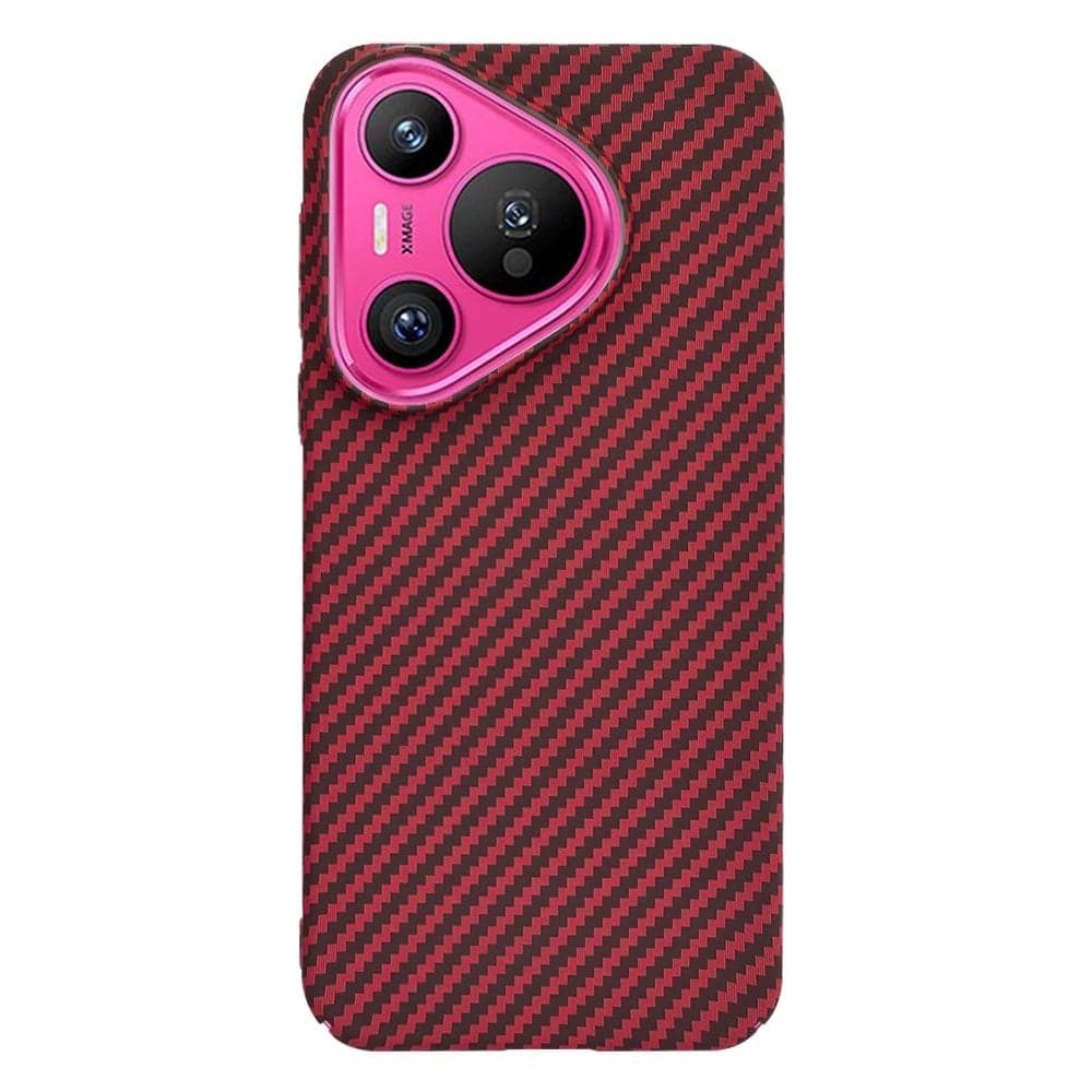 Techsuit Carbonite FiberShell - θήκη για Huawei Pura 70 - Κόκκινο 3