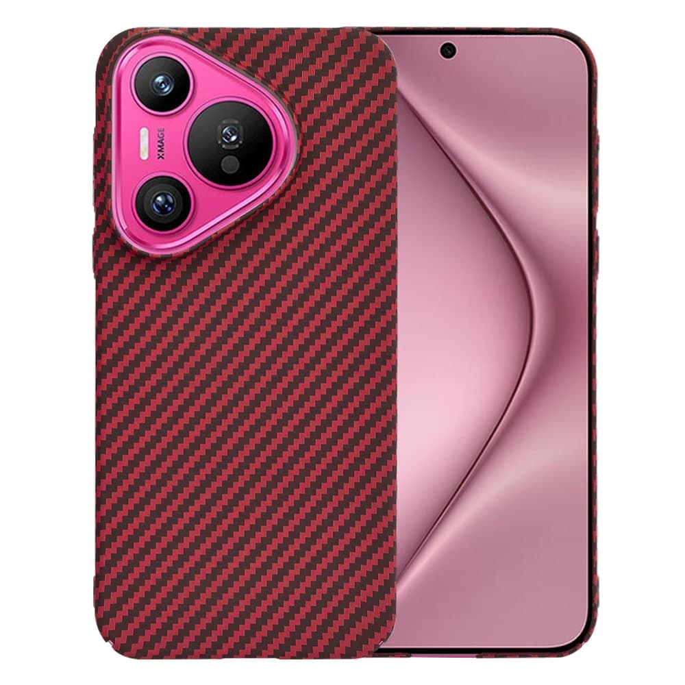 Techsuit Carbonite FiberShell - θήκη για Huawei Pura 70 - Κόκκινο