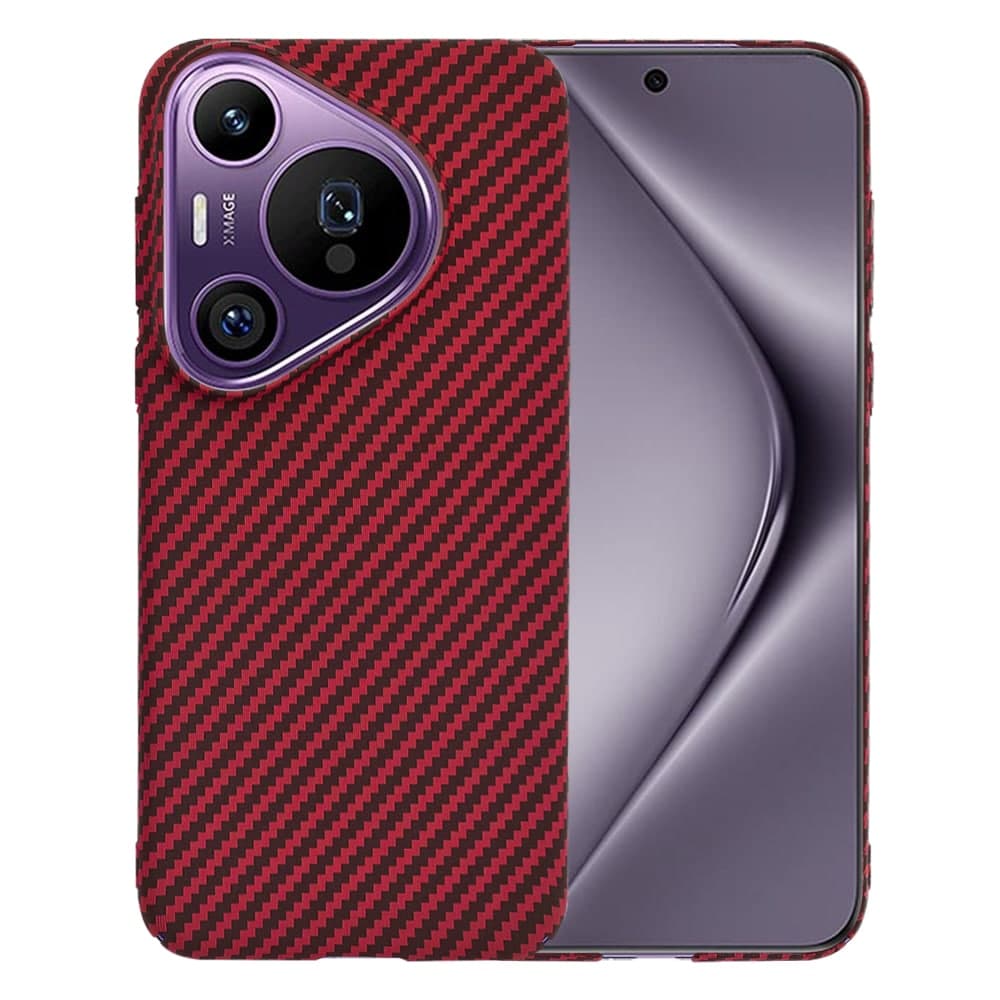 Techsuit Carbonite FiberShell - θήκη για Huawei Pura 70 Pro - Κόκκινο