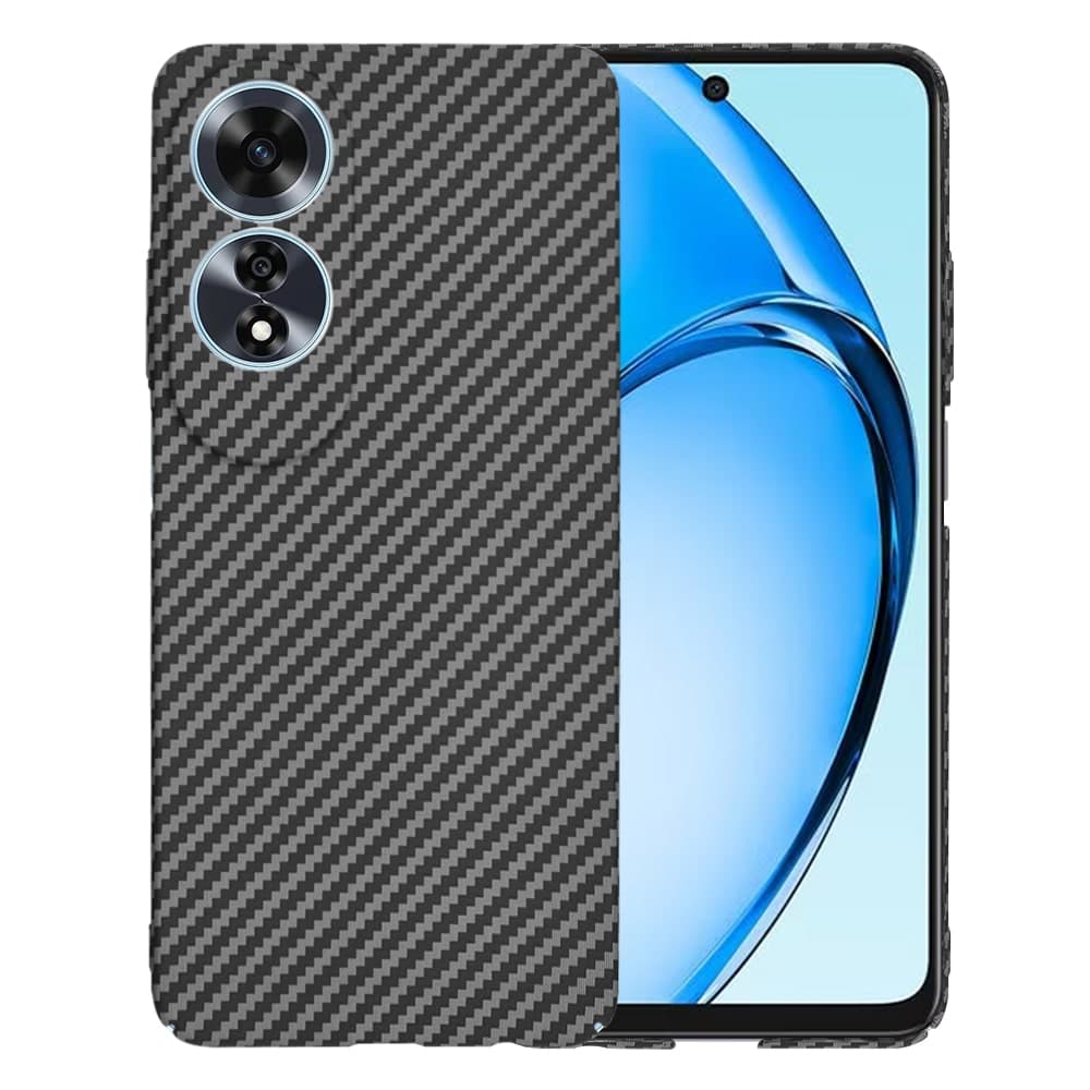 Techsuit Carbonite FiberShell - θήκη για Oppo A60 - Μαύρο