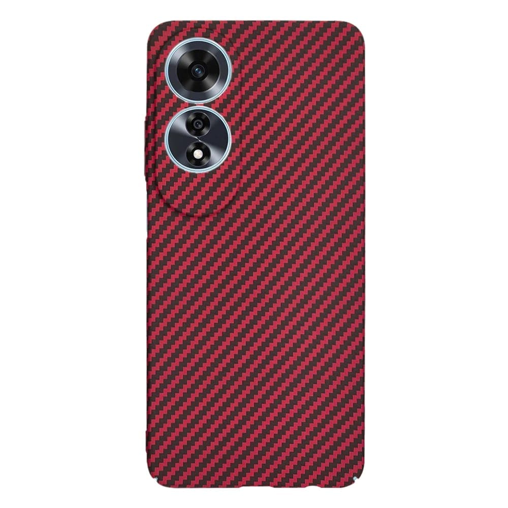 Techsuit Carbonite FiberShell - θήκη για Oppo A60 - Κόκκινο 3