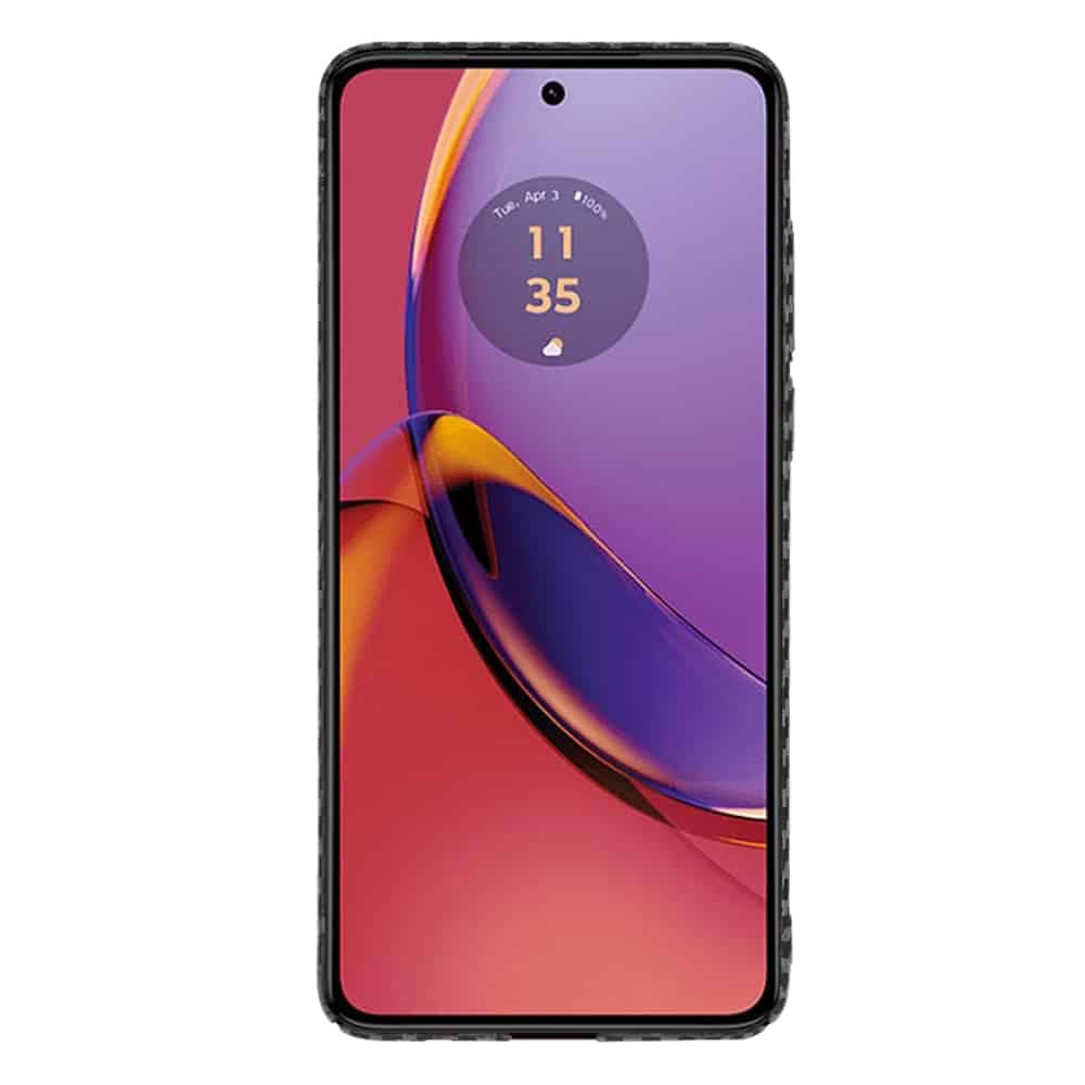 Techsuit Carbonite FiberShell - θήκη για Motorola Moto G84 - Μαύρο 2