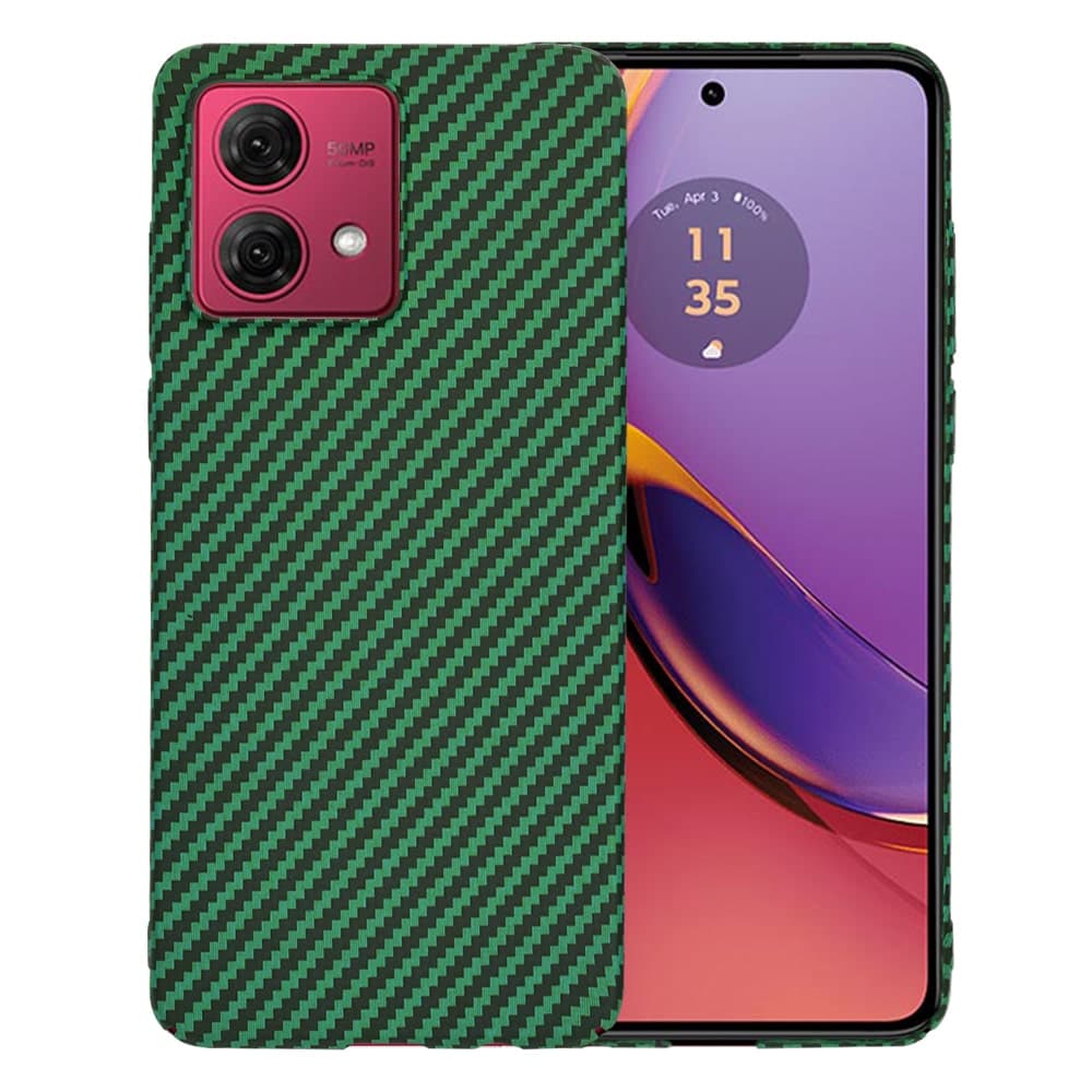 Techsuit Carbonite FiberShell - θήκη για Motorola Moto G84 - Πράσινο