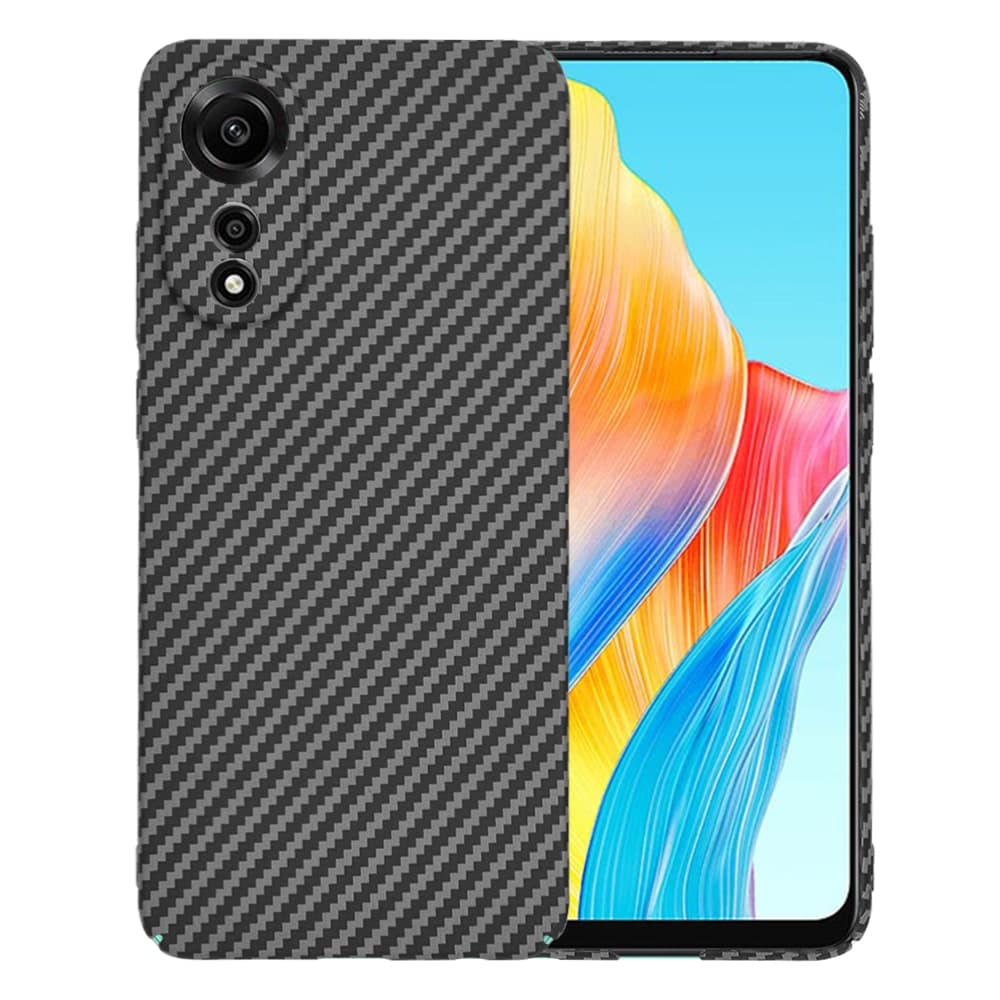 Techsuit Carbonite FiberShell - θήκη για Oppo A78 - Μαύρο