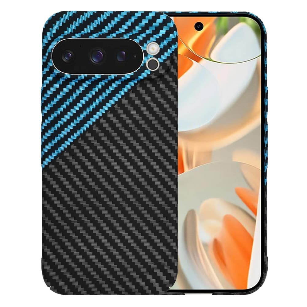 Techsuit Carbonite FiberShell - θήκη για Google Pixel 9 Pro - Μπλε