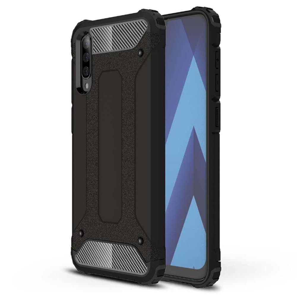 Techsuit Hybrid Armor - θήκη για Samsung Galaxy A70 - Μαύρο