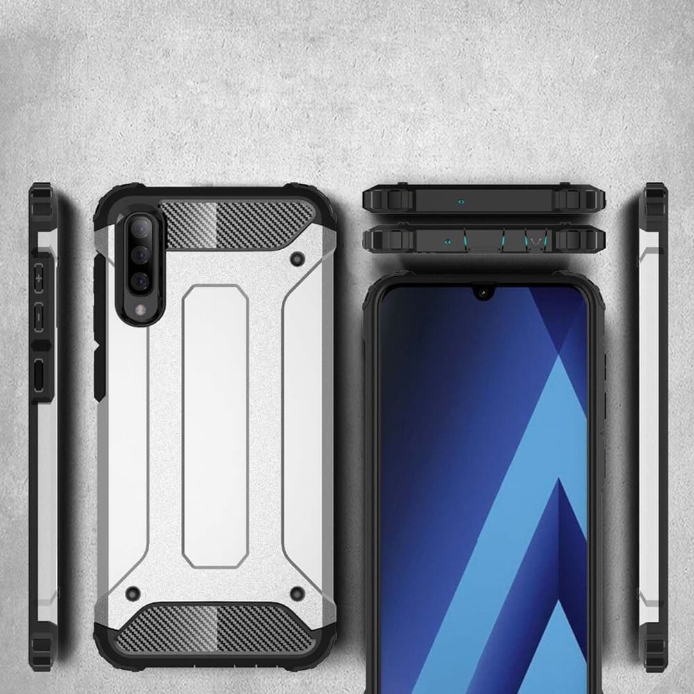 Techsuit Hybrid Armor - θήκη για Samsung Galaxy A70 - Μαύρο 2
